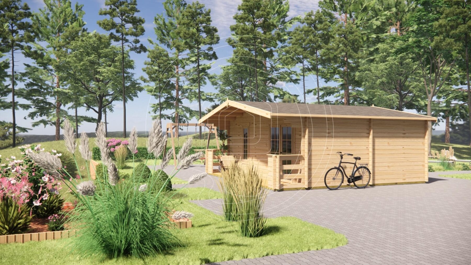 Eco-friendly timber living – residential house Ireland