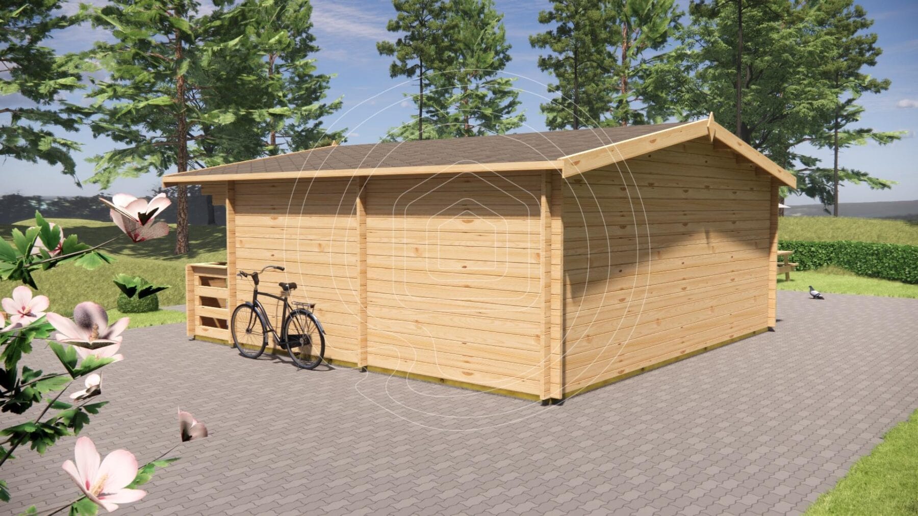 High-quality residential timber house for sale in Ireland