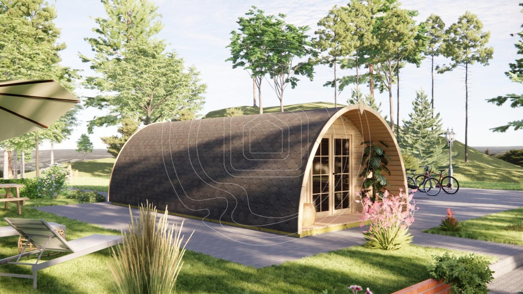 Cozy timber guest suite for backyard accommodation