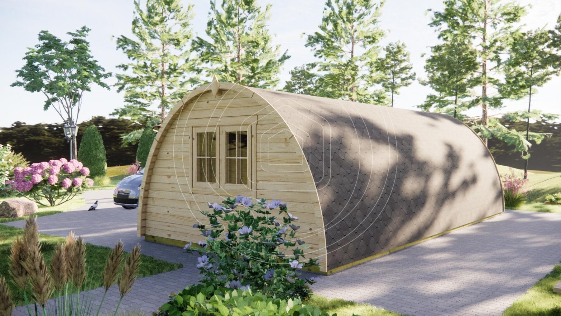 Luxury glamping pod for Airbnb rental business Ireland